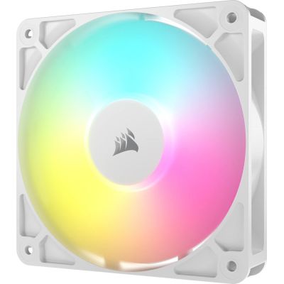 3. CORSAIR RS120 ARGB White 120mm ARGB Fan Single Pack