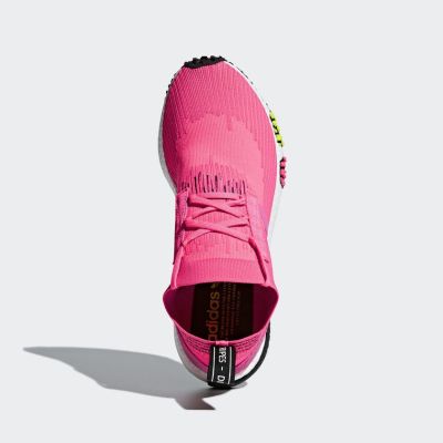 4. Buty męskie sportowe Adidas NMD Racer Primeknit Solar Pink Różowe - CQ2442