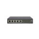 5. 5-portowy gigabitowy przełącznik PoE Smart Lite - 802.3at/af PoE - 4 wyjścia PoE - Budżet mocy 60 W PoE (GES-2105P)