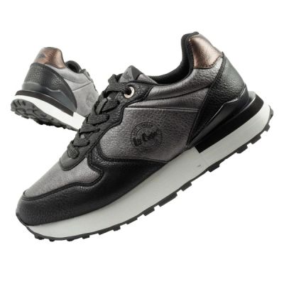 Lee Cooper buty sportowe sneakersy damskie modne wygodne wytrzymałe szare czarne