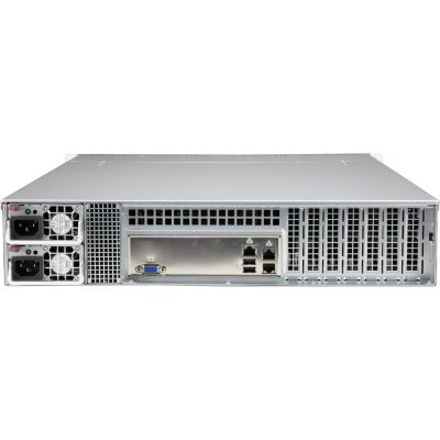 2. Supermicro CSE-LA25TQC-R609LP zabezpieczenia & uchwyty komputerów Stojak Czarny 600 W