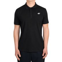 Koszulka męska polo 4F M0770 głęboka czerń 4FWMM00TPTSM0770 20S