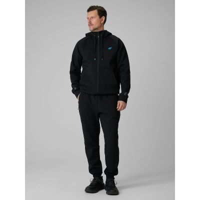 4. Bluza dresowa regular z kapturem męska 4F 4FRSS26TSWSM2974-20S