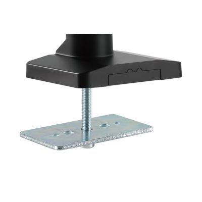 44. Ramię biurkowe pojedyńcze z zaciskiem 1xLCD z sprężyną gazową max. 35" i 15kg