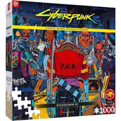 Puzzle Good Loot: Cyberpunk 2077 - Kickdown, 1000 elementów
