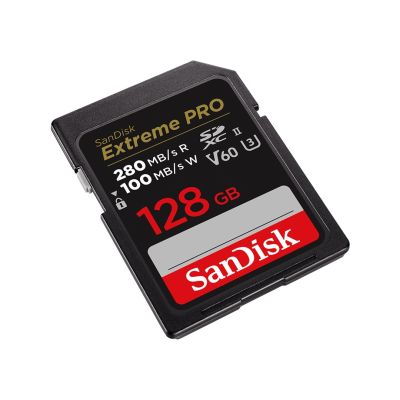 2. KARTA SANDISK EXTREME PRO SDXC 128GB 280/100 MB/s V60 UHS-II