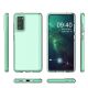 2. Spring Case pokrowiec żelowe etui z kolorową ramką do Samsung Galaxy A72 4G miętowy