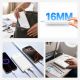 12. Powerbank Wozinsky Wpower WPBBK-3 10000 mAh 10 W 2x USB-A 2A - biały