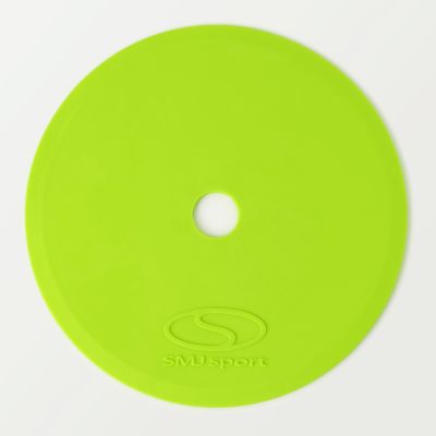 2. Płaskie znaczniki pola - okrągłe 15 cm - 12x zielony SMJ sport ZPO-G