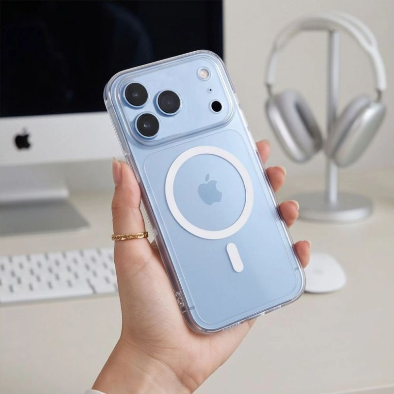 8. Etui Tech-Protect FlexAir MagSafe na iPhone 17 Pro / 18 Pro - przezroczyste
