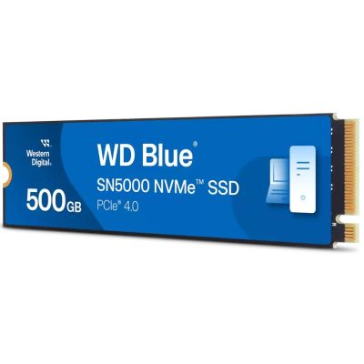 2. Dysk SSD WD Blue SN5000 500GB M.2 NVMe WDS500G4B0E