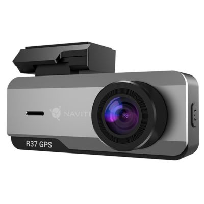 3. NAVITEL R37 wideorejestrator z modułem GPS Jasny, 1,47-calowy ekran IPS wyświetlający obraz w czasie rzeczywistym oraz powiadomienia GPS.