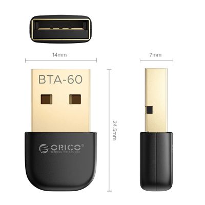 2. Adapter Orico BTA-60 Bluetooth 6.0 - czarny
