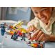10. LEGO STAR WARS 75414 Płomienny śmigacz śnieżny