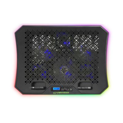11. ESPERANZA PODSTAWKA CHŁODZĄCA GAMING Z PODSTAWKĄ NA TELEFON RGB GALERNE EGC109