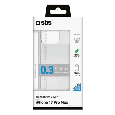 2. Etui SBS Skinny Cover na iPhone 17 Pro Max - przezroczyste