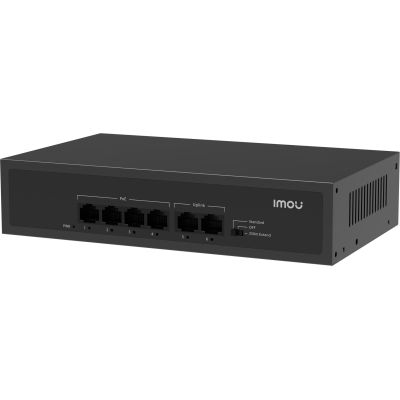 Switch Imou SF106P 6-Portowy 4x PoE 2x Uplink