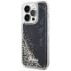 2. Etui Guess Liquid Glitter Marble na iPhone 14 Pro - czarne