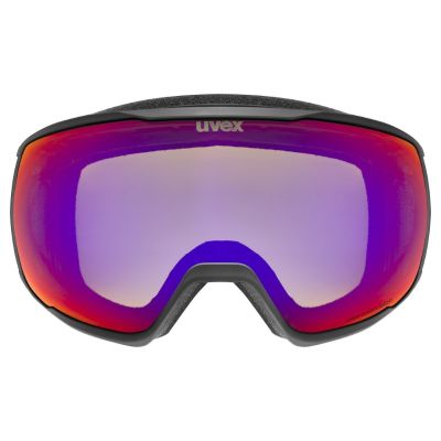 2. Uvex 5501912130 gogle do sportów zimowych Czarny Unisex Soczewka sferyczna