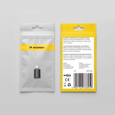 10. Adapter Wozinsky WALA-01 Lightning - USB-A OTG - czarny