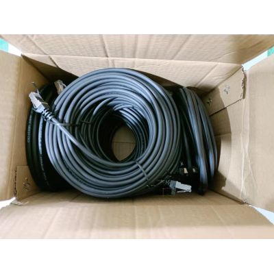 2. equip - Kabel krosowy - RJ-45 (M) do RJ-45 (M) - 50 cm - SFTP, PiMF - CAT 6 - Bezhalogenowy, Formowany, Bez haczyka, Linka - (Komplet 60 szt.)