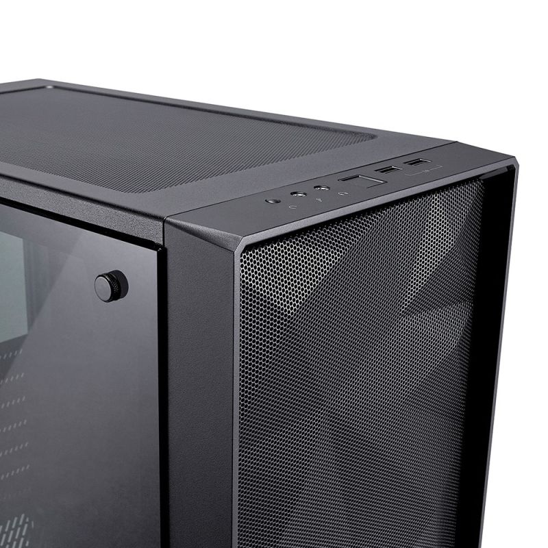 9. Fractal Design Meshify C Midi Tower Czarny