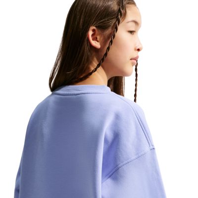 5. Bluza dla dzieci Nike Sportswear Club Fleece jasny fiolet FD2923 569