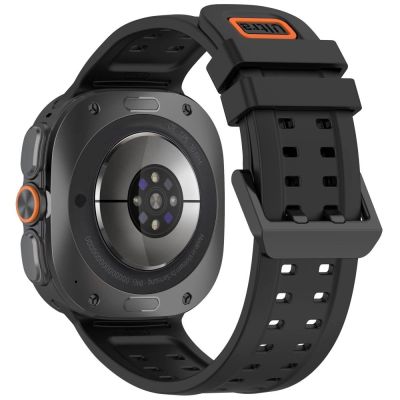 2. Pasek Tech-Protect Silicone Air na Samsung Galaxy Watch Ultra 47 mm - czarny