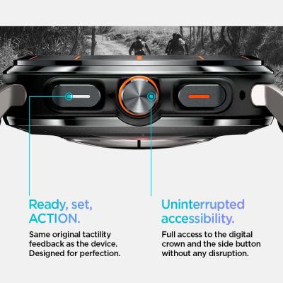 15. Pasek Spigen Fit Lite na Galaxy Watch Ultra 47 mm - czarny