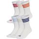 5. Skarpety adidas 3-Stripes Essentials Cushioned Crew 6 Pak białe KE5493