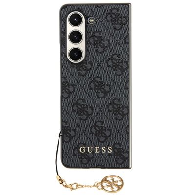 8. Etui Guess 4G Charms Collection na Samsung Galaxy Z Fold 5 - szare