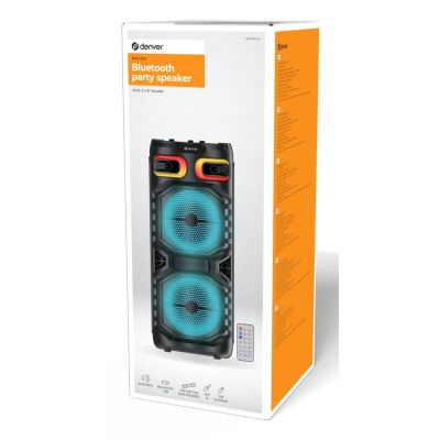 6. Denver BPS-355 głośnik przenośny / imprezowy Głośnik imprezowy Czarny 16 W