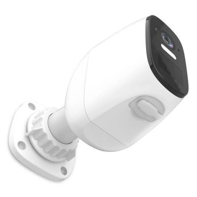 5. Kamera zewnętrzna Nedis Smartlife Wifi, IP66, czujnik ruchu, night vision, biały