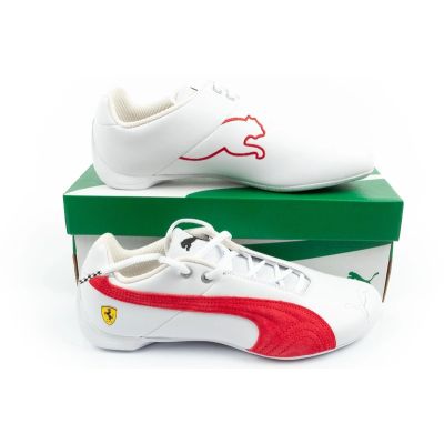 9. Puma buty męskie sportowe Ferrari Future Cat białe skóra naturalna modne