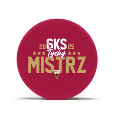 3. Krążek hokejowy GKS Tychy 6 Mistrz Polski SREBKR-GKS