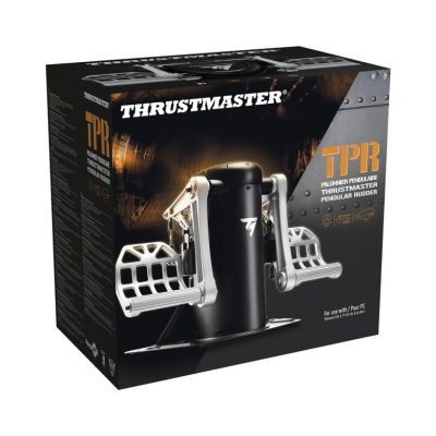 6. Thrustmaster TPR Rudder Czarny, Srebrny USB Flight Sim Analogowy PC