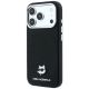 2. Etui Karl Lagerfeld Grained Choupette Head Metal MagSafe na iPhone 17 Pro / 18 Pro - czarne