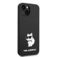 4. Etui Karl Lagerfeld Silicone Choupette na iPhone 14 Plus - czarne
