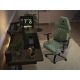 8. Corsair TC500 LUXE Fotel dla gracza Tapicerowane siedzisko Zielony