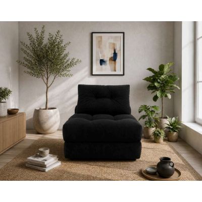 Pufo-materac WOBA czarny