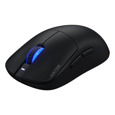 6. HATOR Quasar 3 Wireless myszka Gaming Oburęczny RF Wireless + Bluetooth + USB Type-A Optyczny 12000 DPI