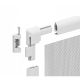 65. MOSKITIERA DRZWI ALU 100X215 BIAŁA BASIC PLUS