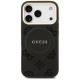 3. Etui Guess Peony Hot Stamp MagSafe na iPhone 17 Pro - czarne