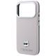 6. Etui Karl Lagerfeld Grained Choupette Head Metal MagSafe na iPhone 17 Pro / 18 Pro - różowe