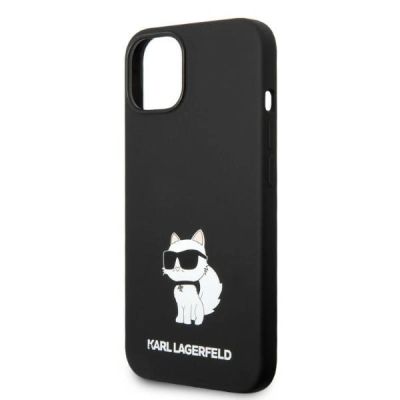 6. Etui Karl Lagerfeld Silicone Choupette MagSafe na iPhone 14 Plus - czarne