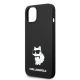 6. Etui Karl Lagerfeld Silicone Choupette MagSafe na iPhone 14 Plus - czarne