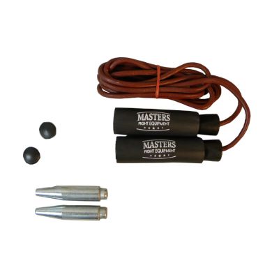 2. Skakanka bokserska z obciążnikami 2 x 160g SBR-W