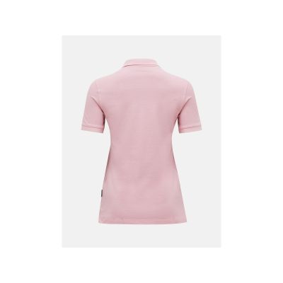2. Koszulka damska PEAK PERFORMANCE W Classic Cotton Polo kolor różowy