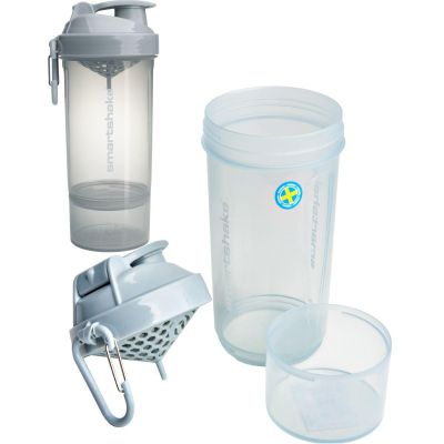 7. BIDON FITNESS SMARTSHAKE ORIGINAL2GO ONE 600ML GREY