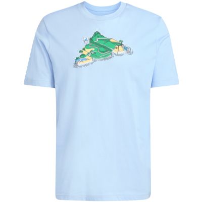 2. Koszulka męska adidas Novelty Mint jasnoniebieska JZ5038